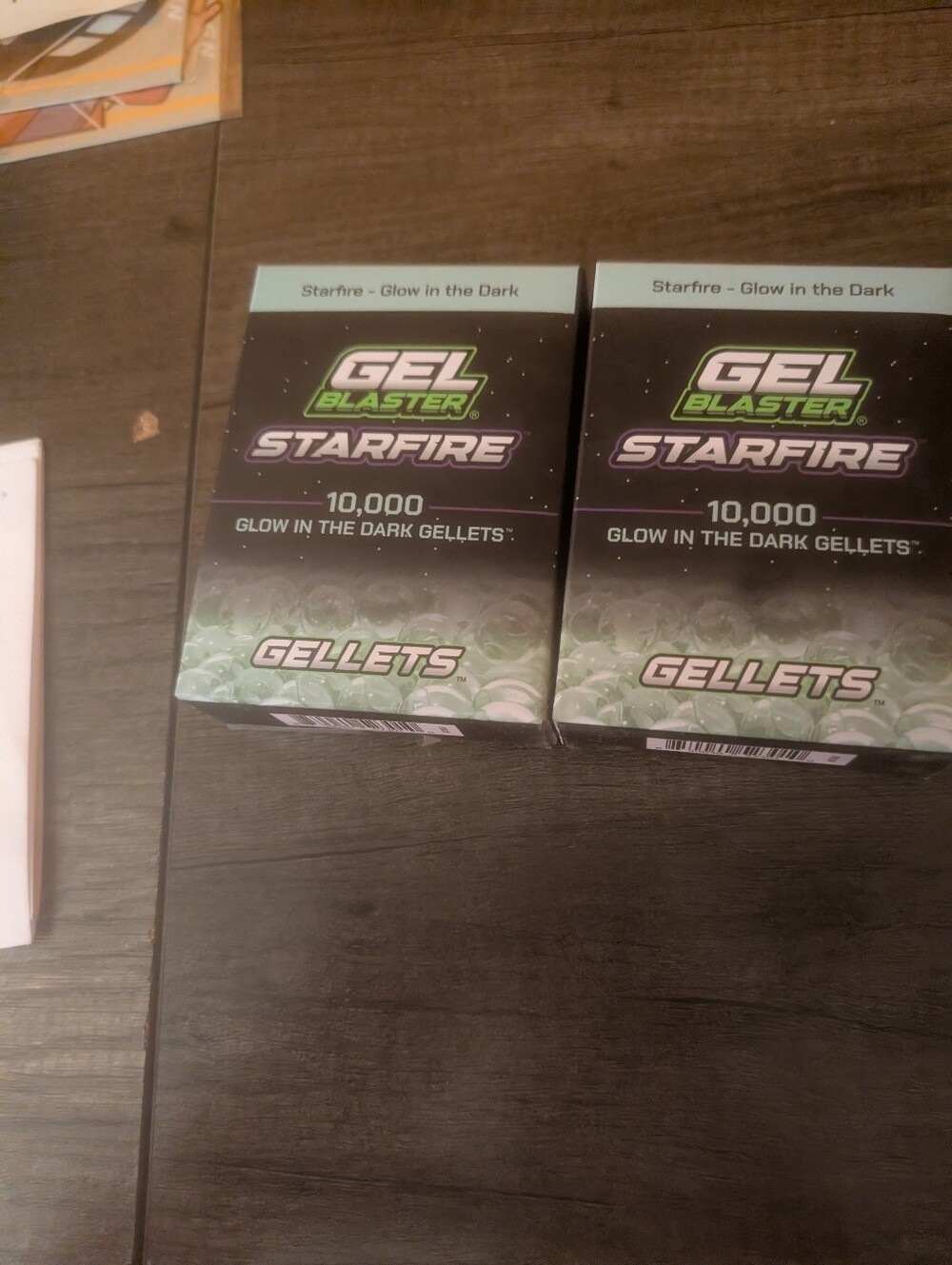 Gel Blaster Starfire 10,000 Glow In The Dark Gellets (2) Ct +Free Misc. Amount